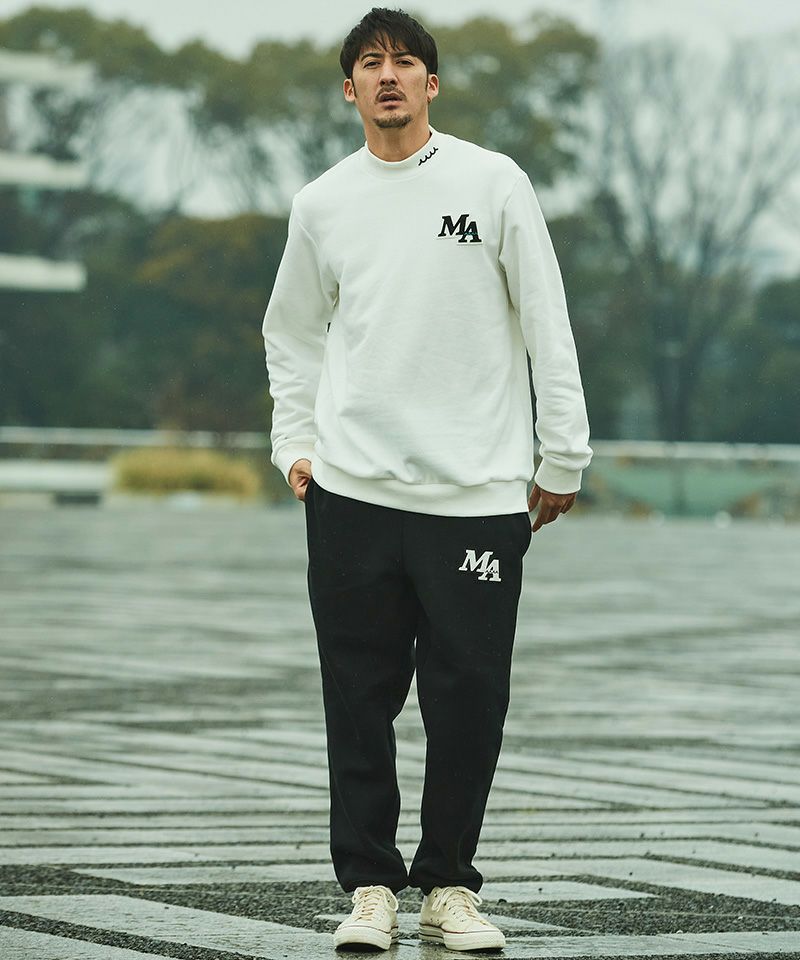 ACANTHUS x muta MARINE / muta Mockneck Sweatshirt / スウェット / WHITE / MA2430