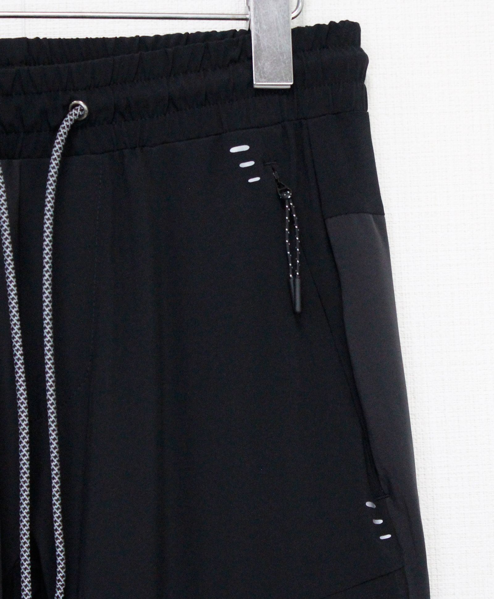 バイカラーランニングパンツ / ブラック【USB-26034】