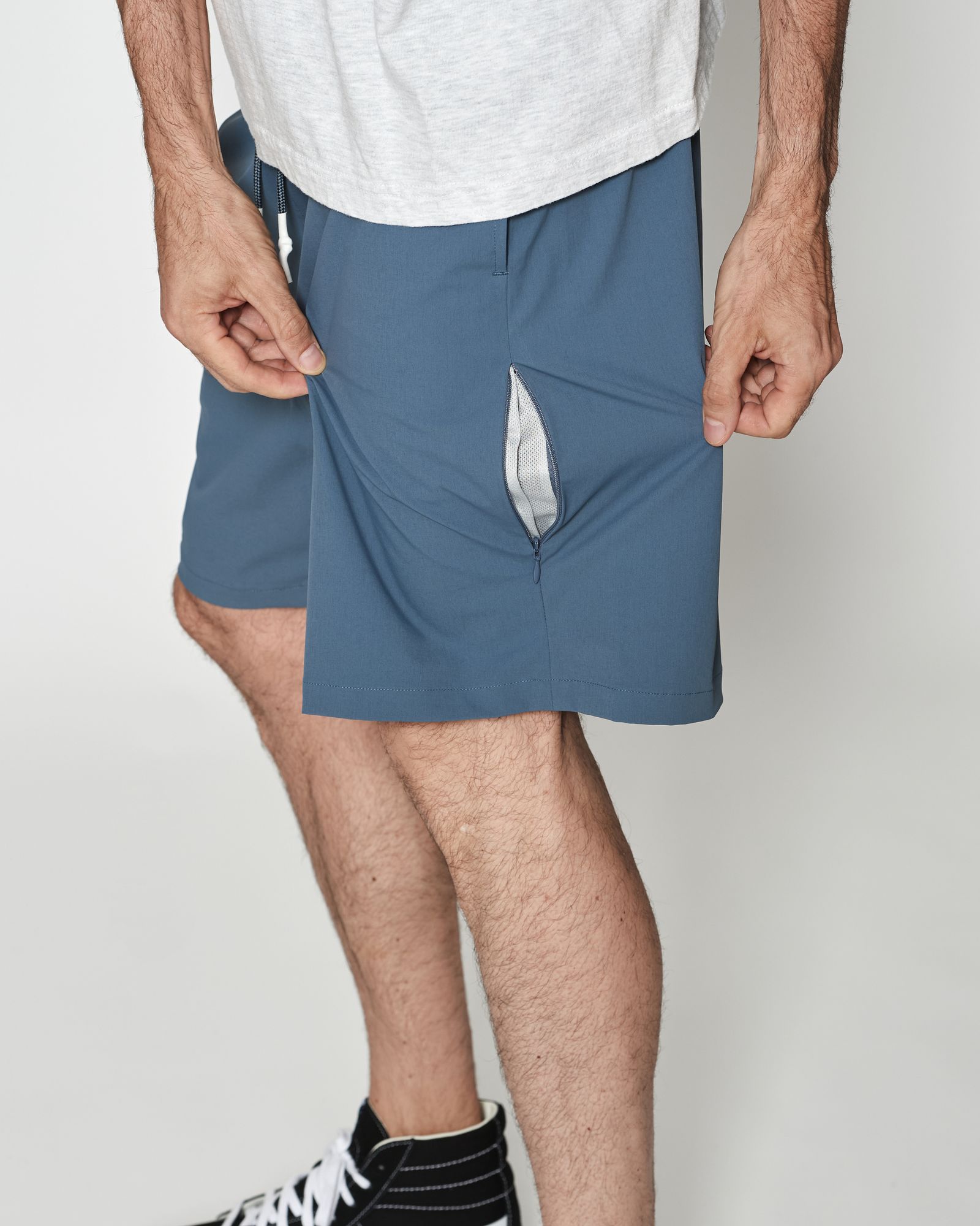 ☆先行予約☆ ベンチレーションショーツ /  Ventilation Shorts / BLUE GREY【PT2603】