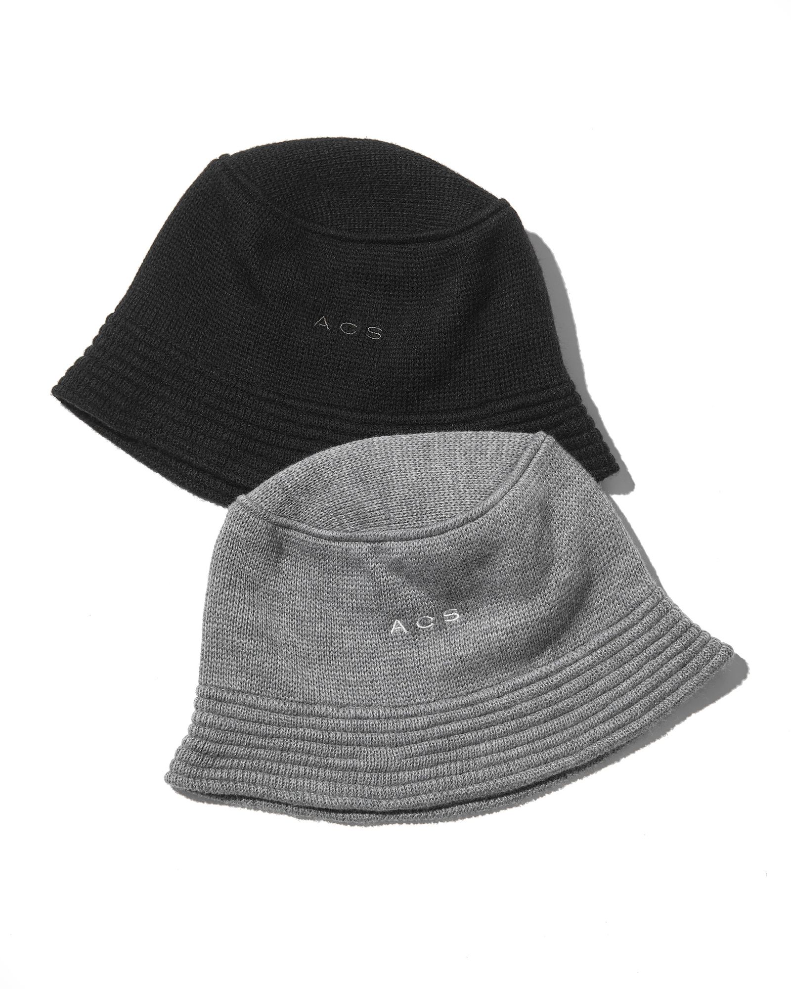 ☆先行予約☆  ニットバケットハット / ACS Logo Knit Bucket Hat / BLACK 【CP2504】