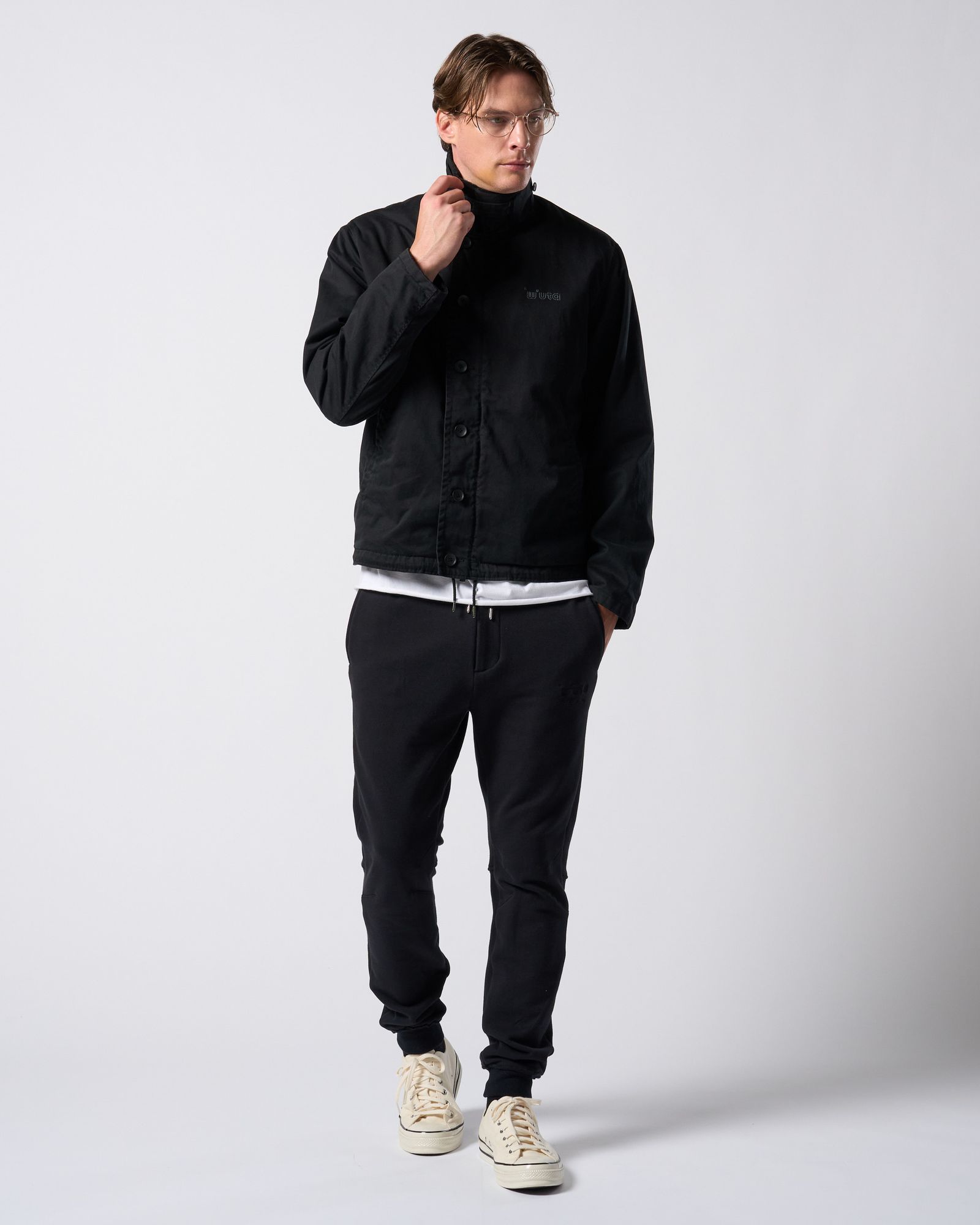 ☆先行予約☆ muta × wjk  / ユーティリティーデッキジャケット / utility deck jacket / BLACK [205 mw06j]