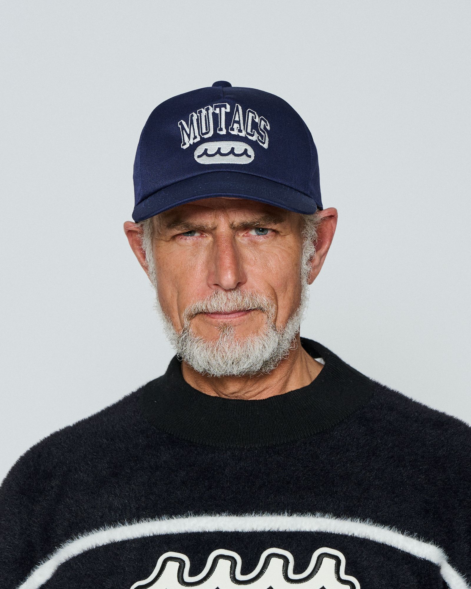 ☆先行予約☆ muta MARINE × ACANTHUS / カレッジロゴキャップ / Shadow College Logo Cap / NAVY 【MA2663】