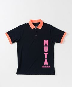 ACANTHUS x muta MARINE / muta Mesh Polo / メッシュポロシャツ / NAVY