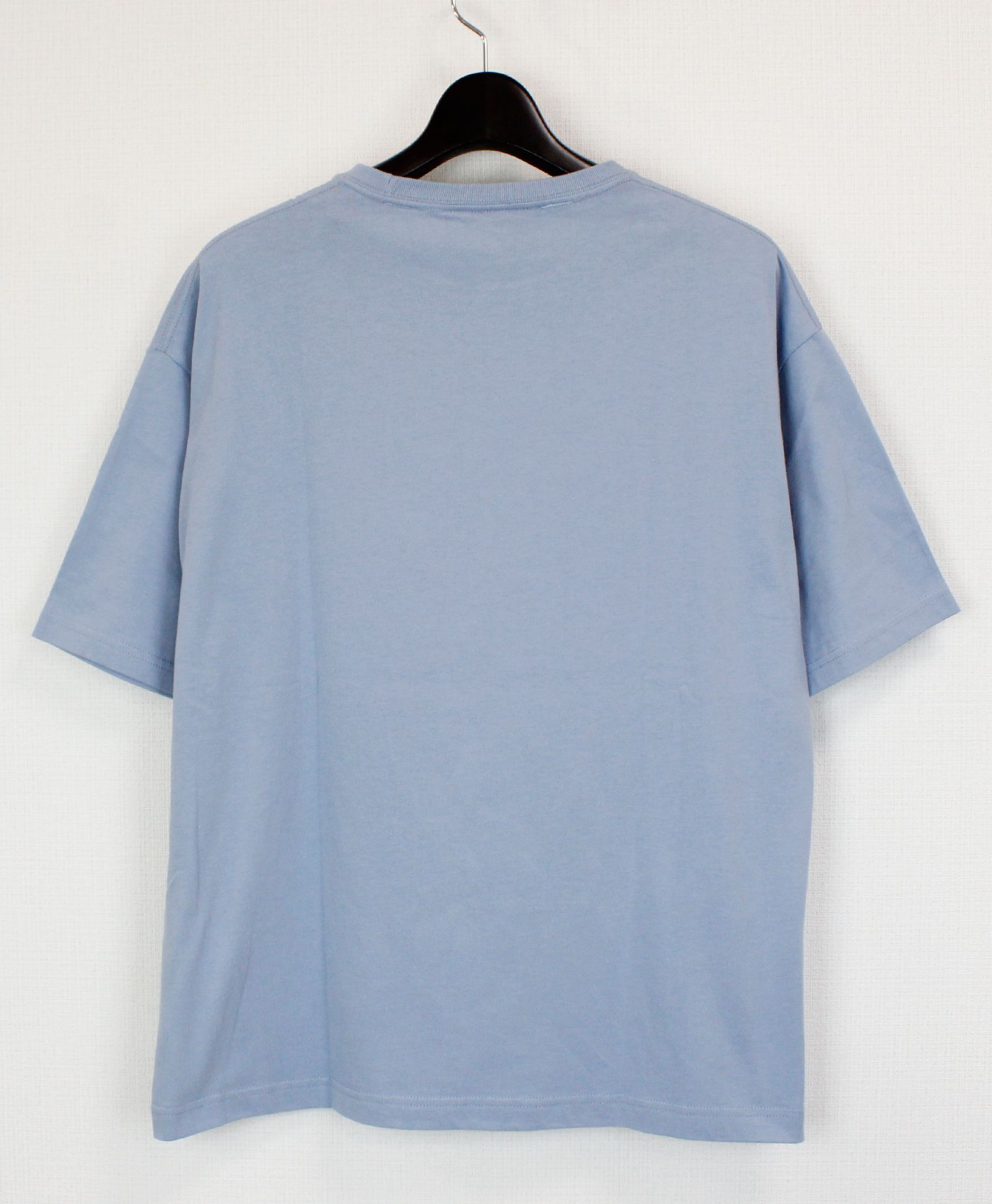 フェザーペイント Tシャツ / Feather Paint Loose Tee / ACID BLUE