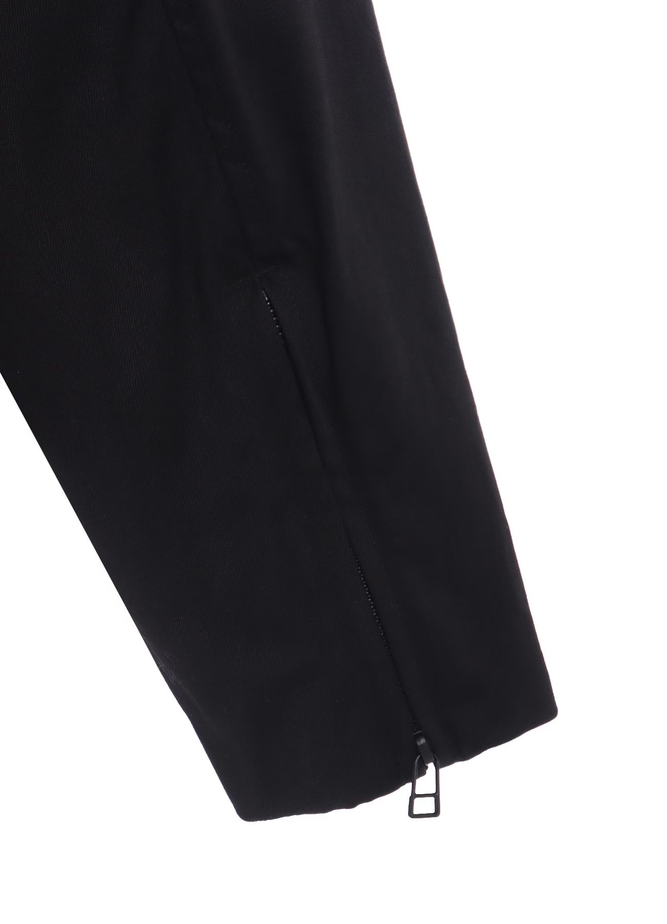 WHIPCORD LILY EMBROIDERED SOUVENIR JACKET / BLACK x WHITE [GQ-J06-032-2]