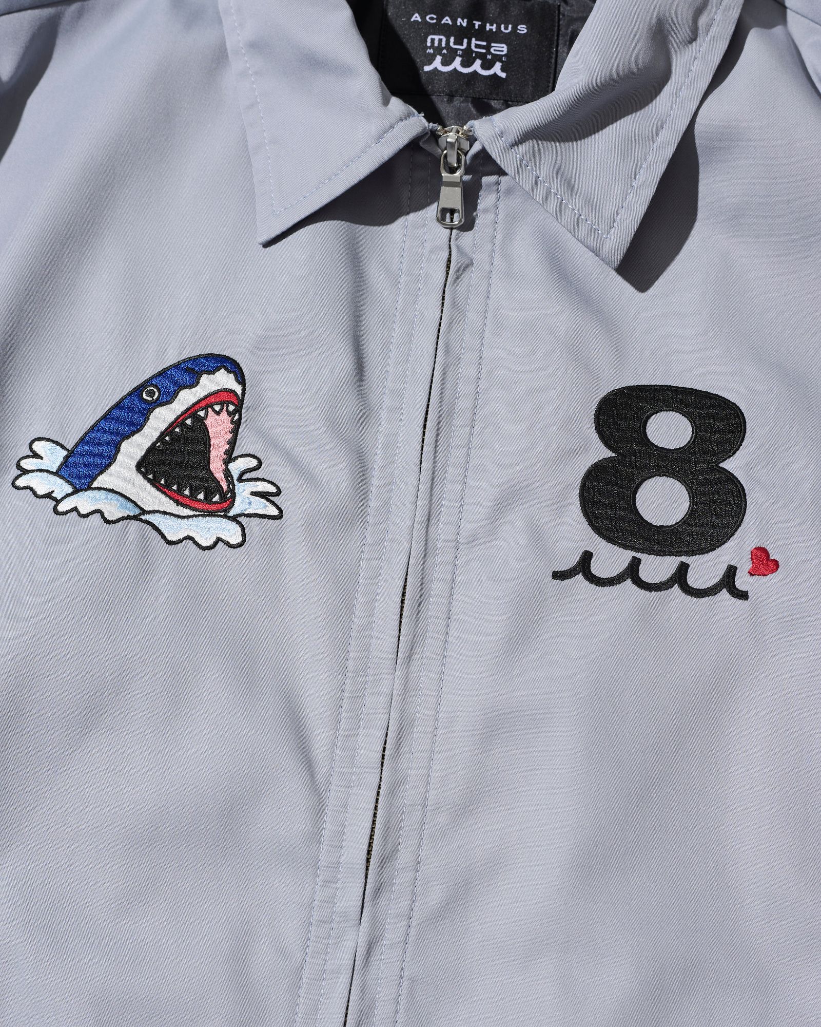 ☆先行予約☆muta MARINE × ACANTHUS  / スーベニアジャケット /  Souvenir Jacket / GREY【MA2701】
