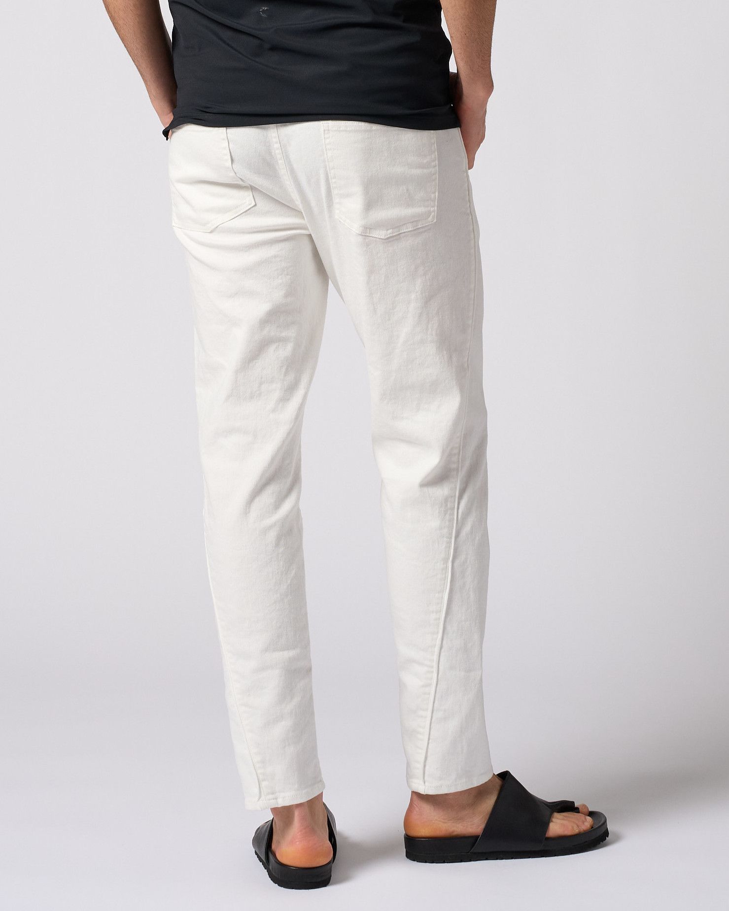 ☆先行予約☆ スリムテーパードデニム /  thin denim easy / WHITE [5224 ds07i]