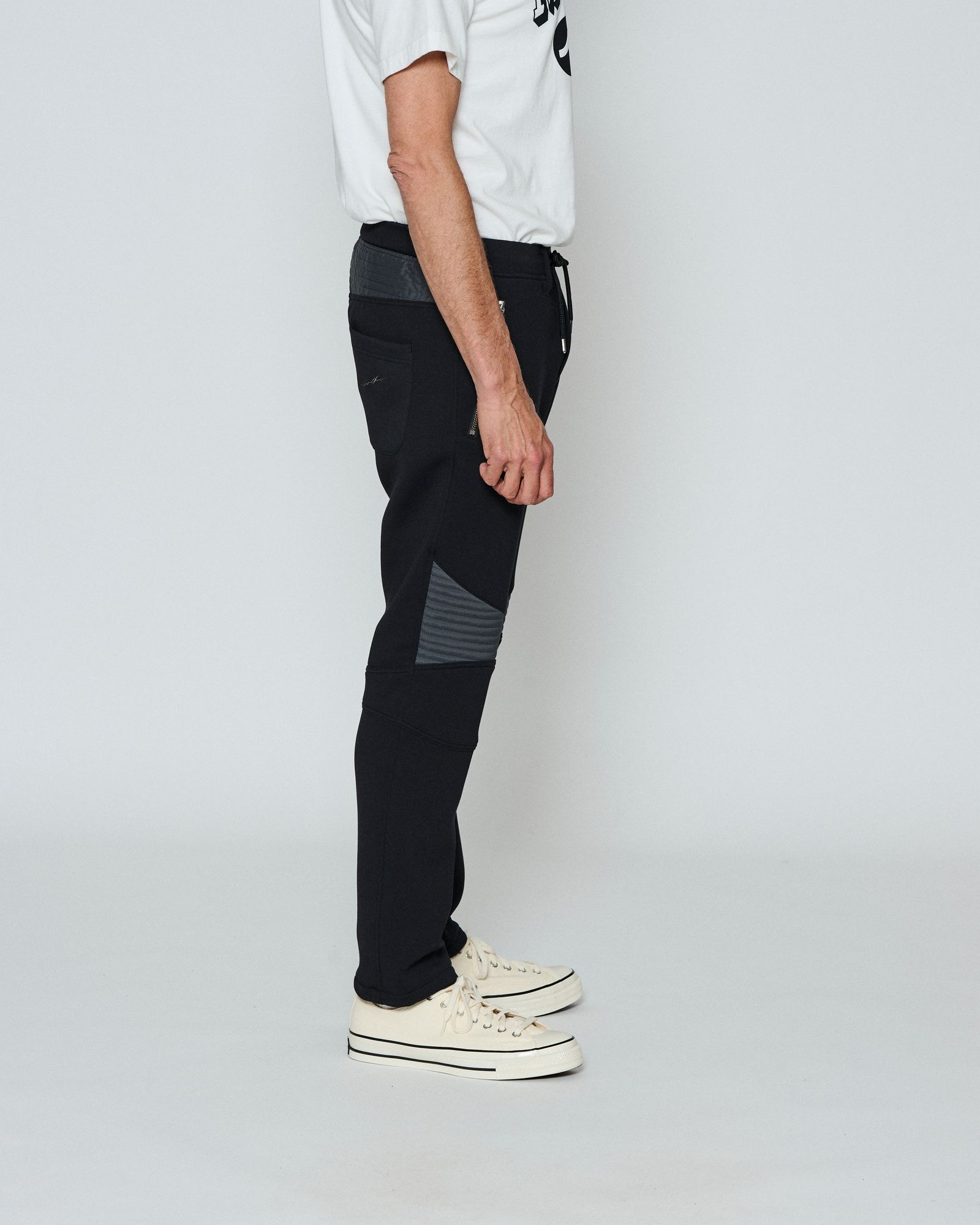 ☆先行予約☆  バイカーパンツ / Double-knit Biker Pants / BLACK 【DW2601P】