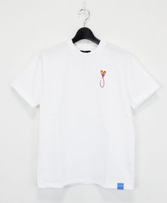 Tシャツ / Tiphanie2 / WHITE x RED RAINBOW