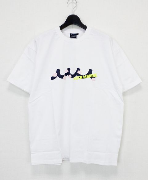 FLOWER WAVE Tシャツ / ホワイト[MMBG-434793]⭐︎