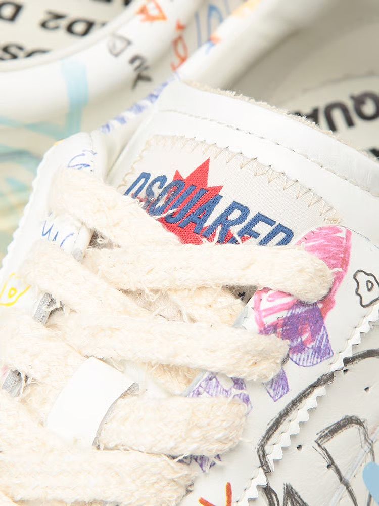 レザー ロゴプリント ローカットスニーカー  / RIDER   / マルチカラー【SNM0451 01504836 M37】