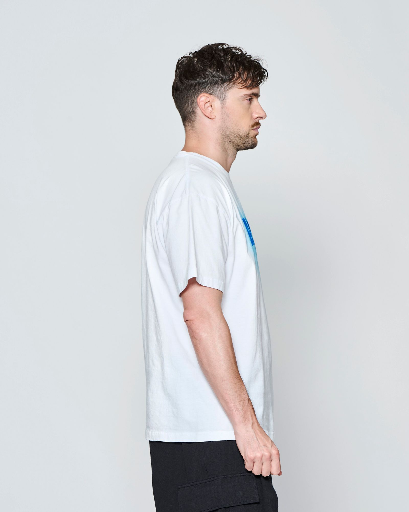☆先行予約☆ ヴィンテージ ロゴ Tシャツ  /  Vintage Wash Bleeding Logo Tee / WHITE【CT2706】