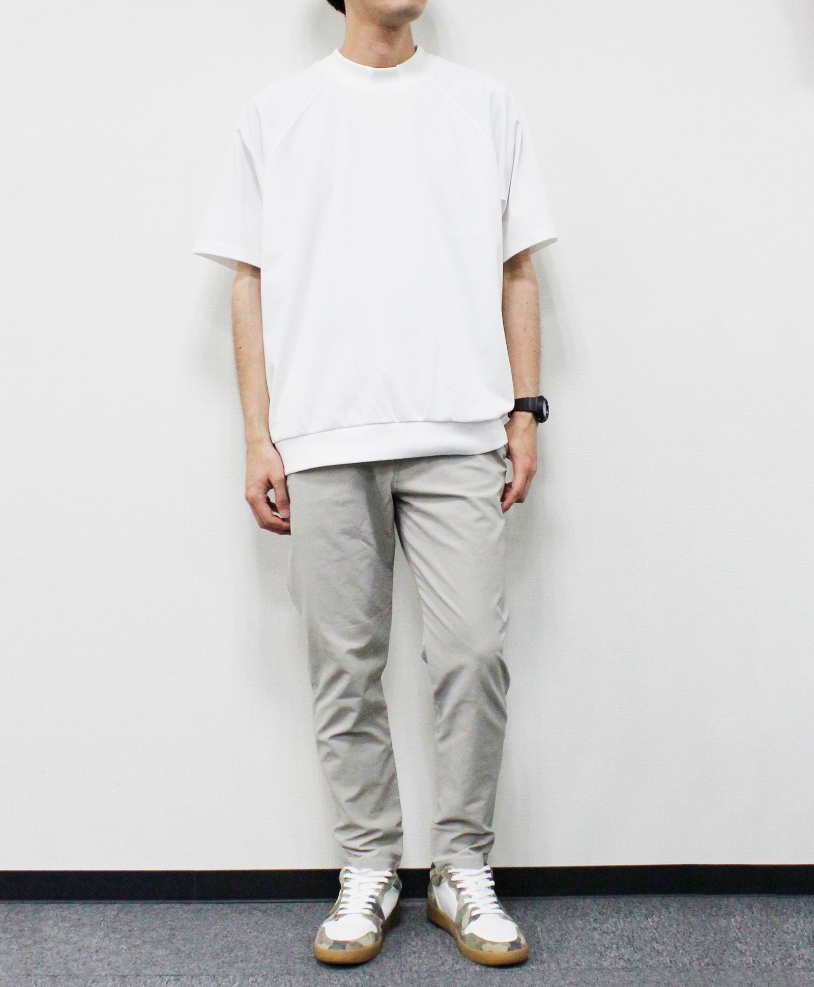 ヴィンテージナイロン リラックスイージーパンツ / グレージュ[66010]