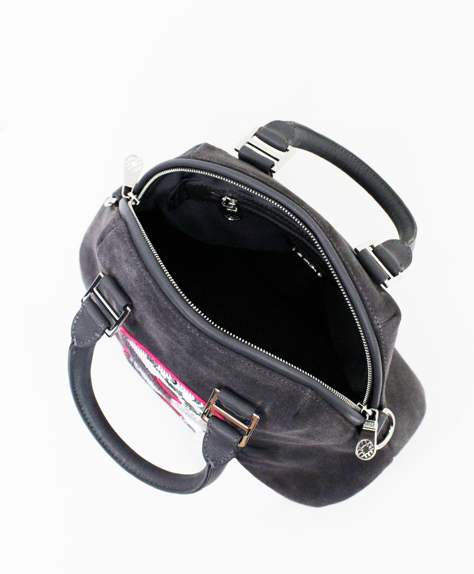 スエード 8バッグ (MINIサイズ)  / グレー [MUSG-241113]