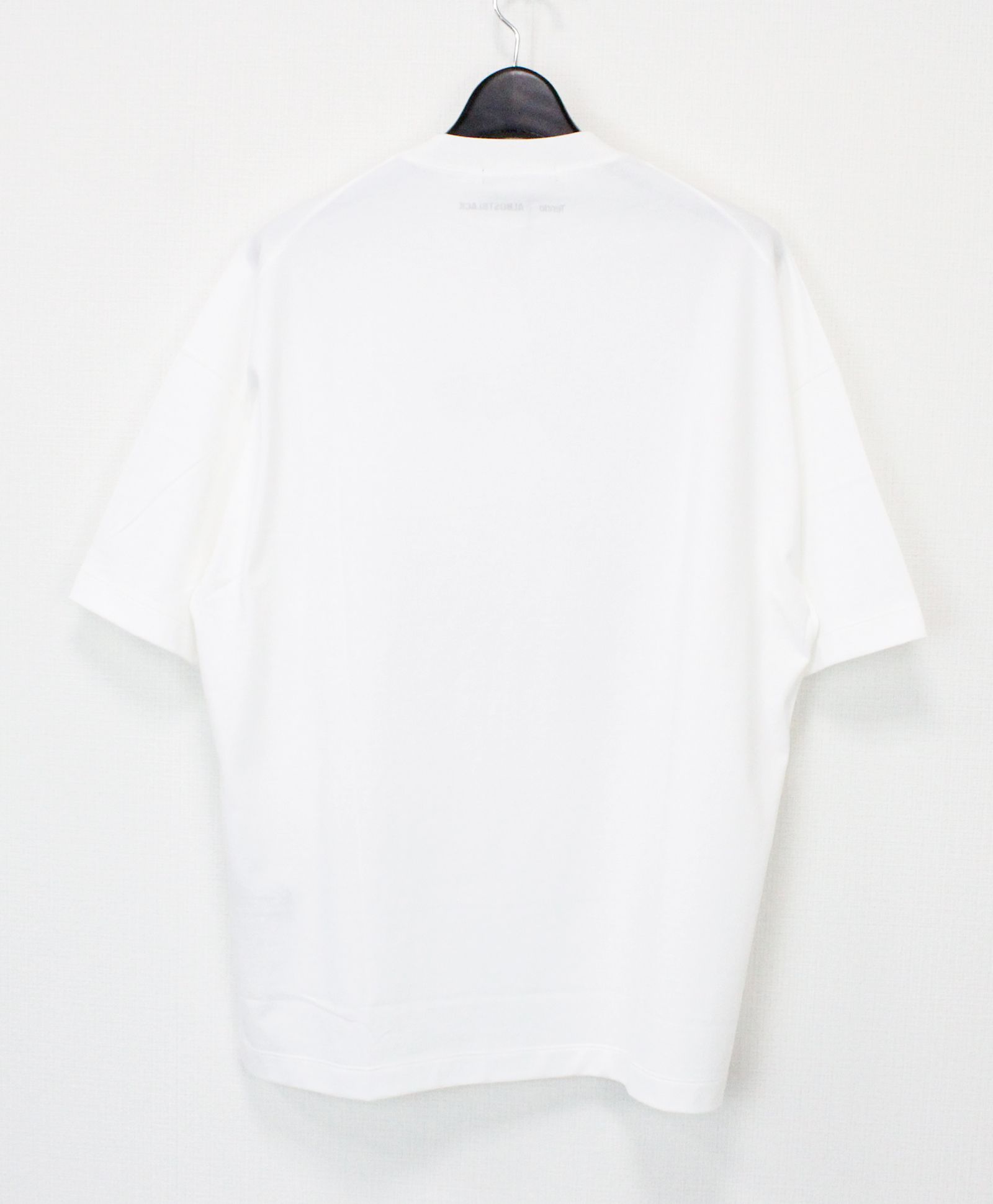 ALMOSTBLACK×TENDO / EASY CHAIR BLUEPRINT T-SHIRTS / クルーネック プリントTシャツ / WHITE [TD-CS05]