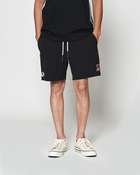 muta MARINE × ACANTHUS / スウィートショーツ / sweet shorts / BLACK 【MA2627】