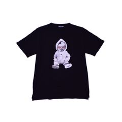 プリントTシャツ SWALLOW HOODIE BABY T-SHIRT / [SLTN107] BLACK