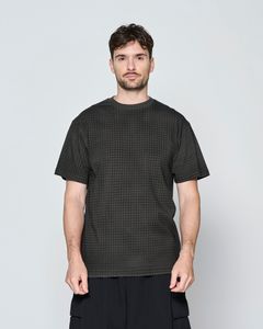 ☆先行予約☆ グリッドプリント Tシャツ  /  Grid Print Tee / CHARCOAL【CT2704】