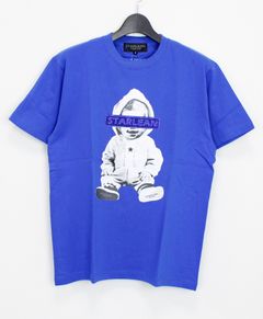 プリントTシャツ STL目元ロゴBaby T-Shirts [SLTN122] BLUE
