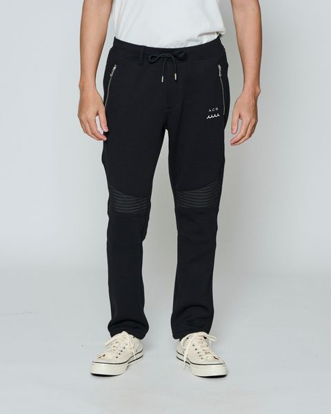 ☆先行予約☆ muta MARINE × ACANTHUS  / バイカーパンツ /  Double-knit Biker Pants / BLACK【MA2653】