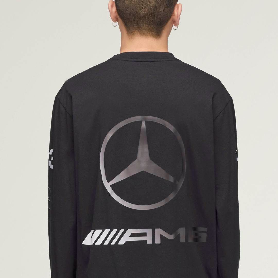 ロング スリーブ ティー / Y-3 MERCEDES - AMG PETRONAS FORMULA 1 TEAM CHAOS LOGO LONG SLEEVE TEE / BLACK [KR2372-APPS26]