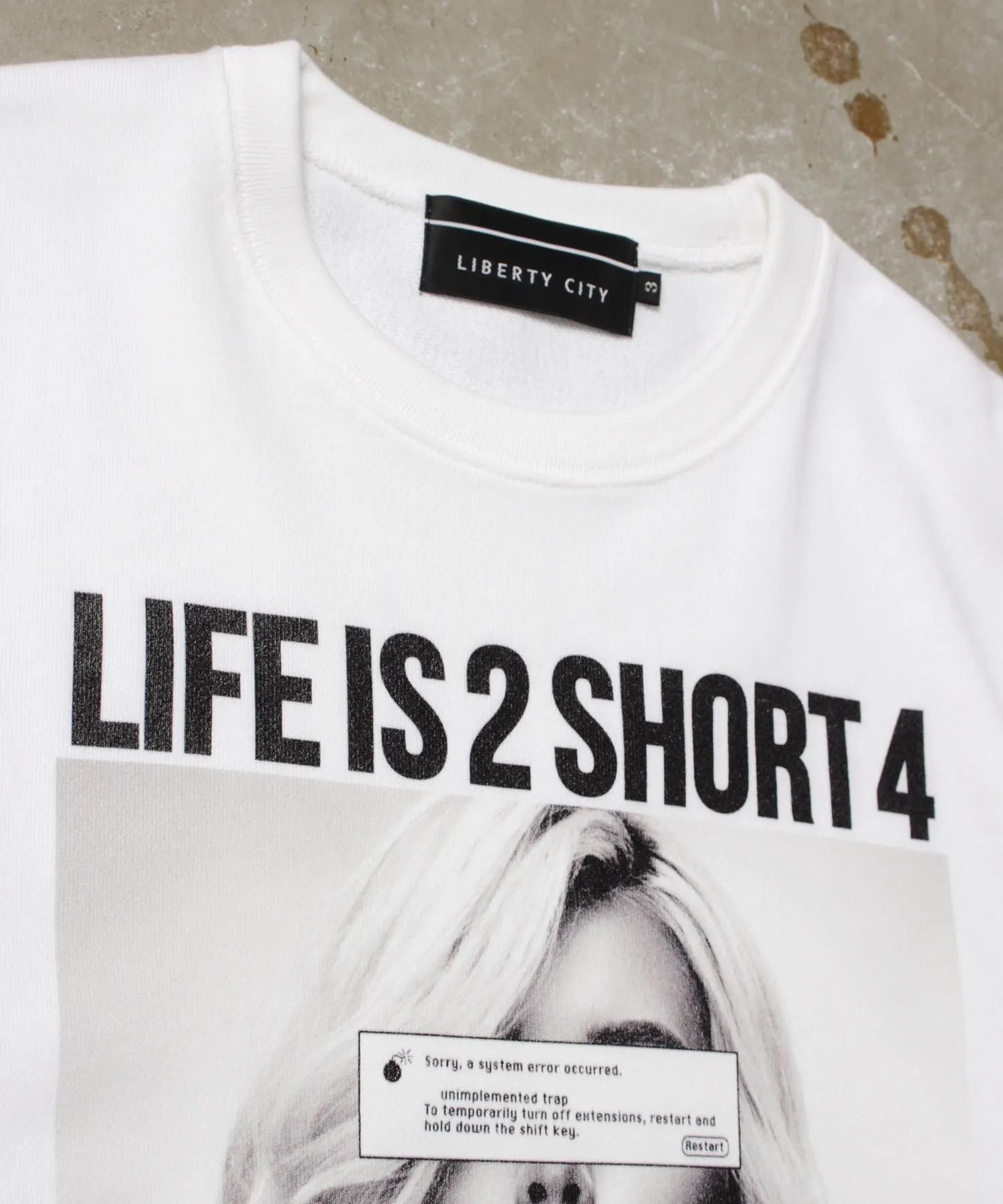 [2 SHORT] ライト・スウェット・クルーネック / トレーナー / WHITE [253230FO]