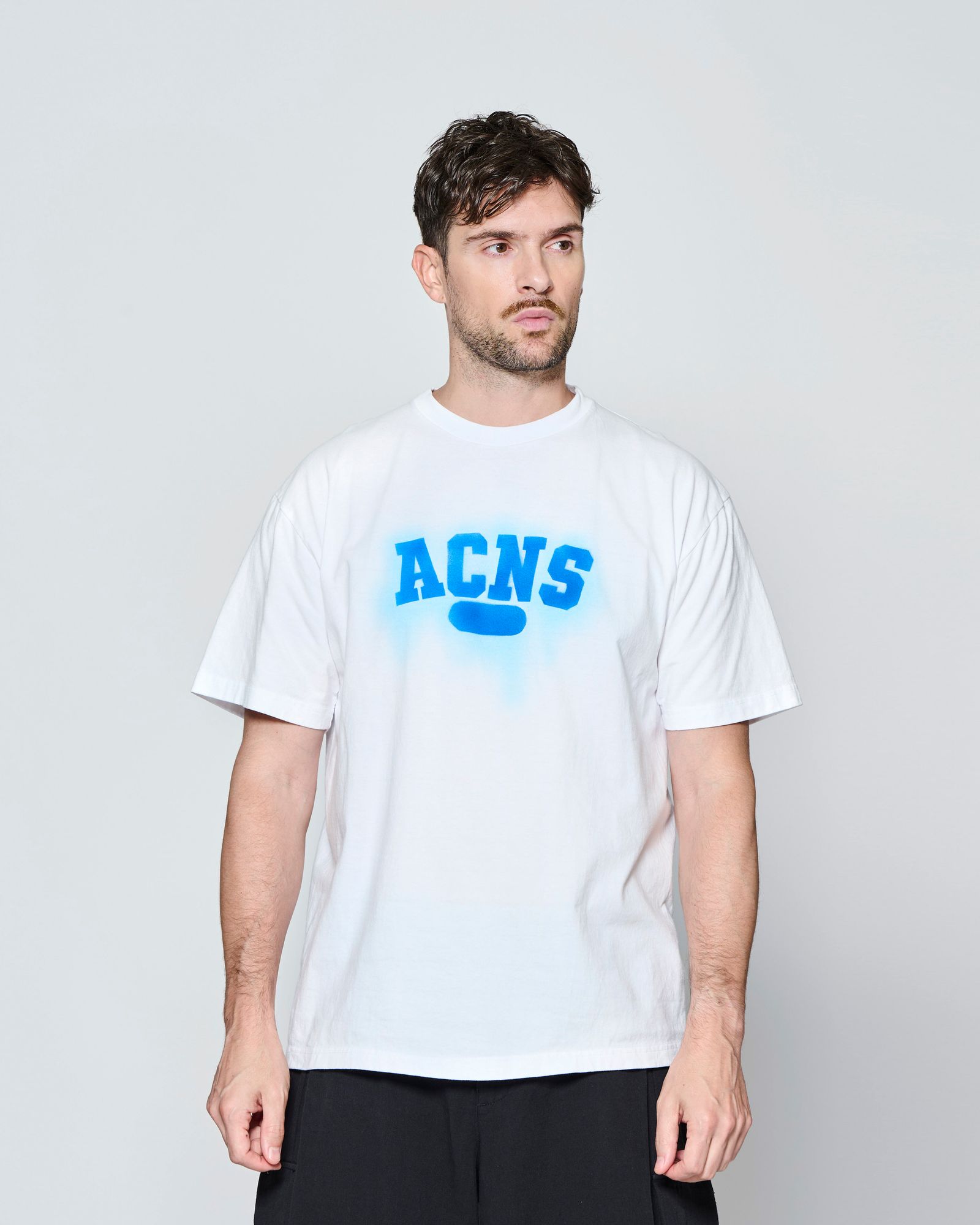 ☆先行予約☆ ヴィンテージ ロゴ Tシャツ  /  Vintage Wash Bleeding Logo Tee / WHITE【CT2706】