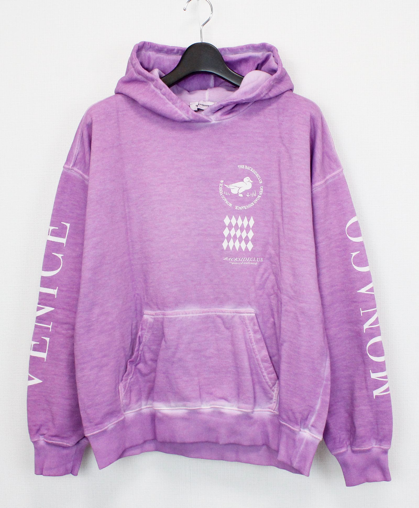 プルオーバーパーカー / ARCH HOODIE  / LAVENDER 【HOW 734】