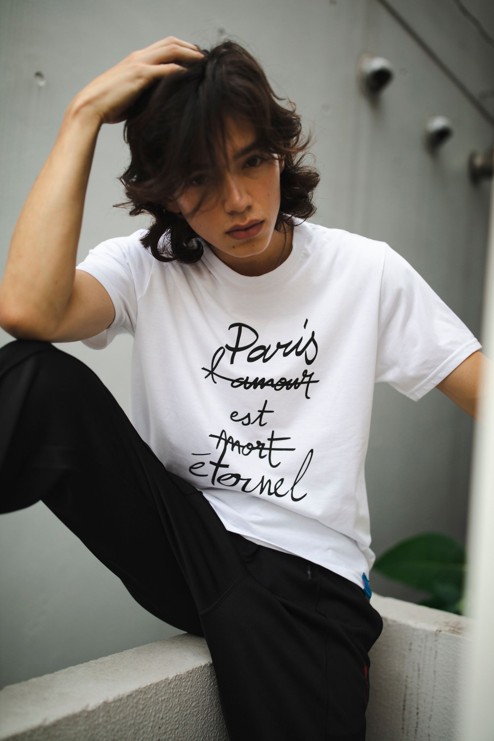 プリントTシャツ / Charlotte / WHITE