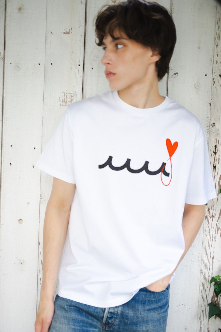 MAISON HONORE PARIS×MUTA MARINE / Tシャツ / Tiphanie &  Vague(ティファニー＆ヴァーグ) / ホワイト