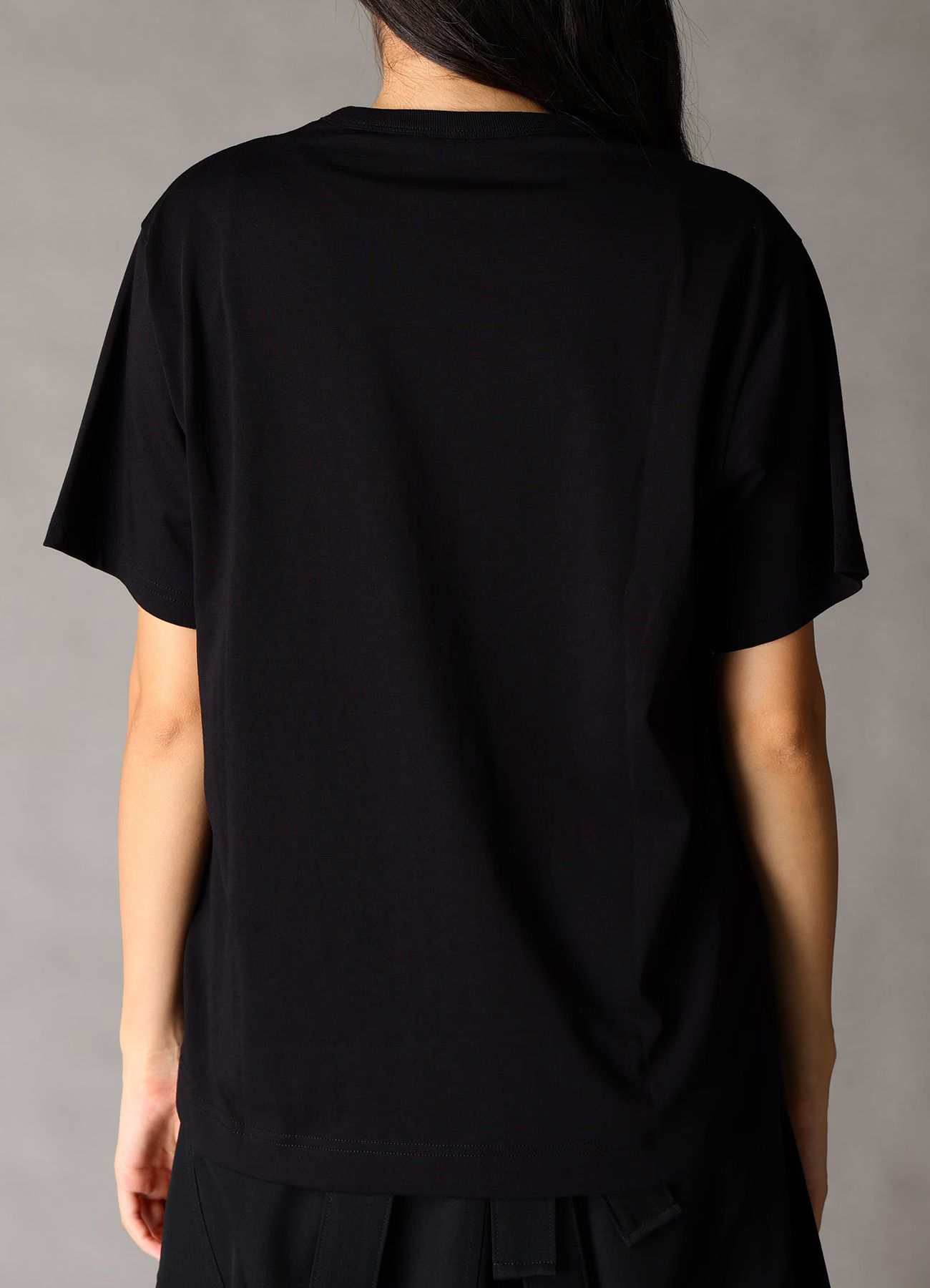 ROSE T-SHIRT / BLACK [GQ-T02-071-1]