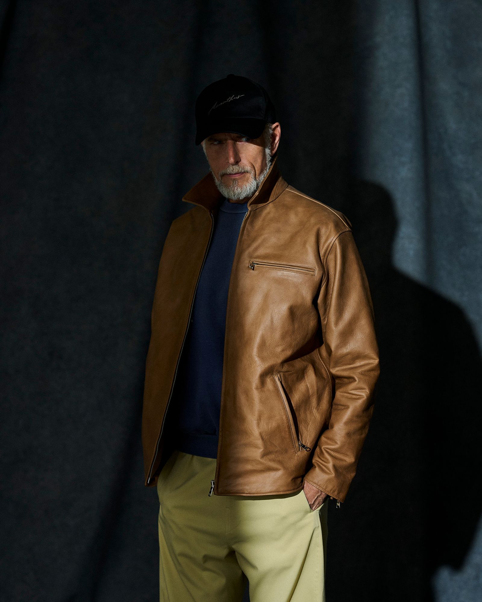 ☆先行予約販売☆  レザーカラーライダースジャケット / Leather Collor Riders Jacket  / CAMEL 【L2602】
