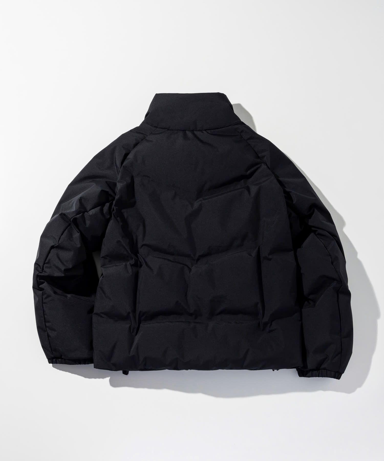 ☆先行予約☆1PIU1UGUALE3 RELAX × +phenix / スタンドカラーショートダウンジャケット WINDSTOPPER プロダクト by GORE-TEX LABS / ウィンドストッパー / ゴアテックス  / ブラック【USO-26132】