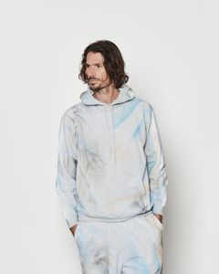 ☆先行予約☆ エイジングダイ スウェットフーディー / パーカー / Aging Dye Hooded Sweatshirt / GREY【HJ2602】