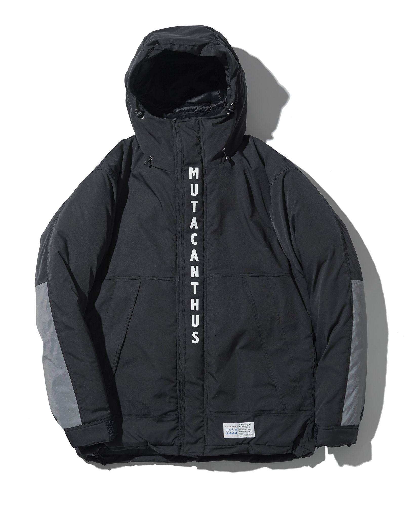 ☆先行予約販売2025年11月下旬～12月下旬頃入荷予定☆ ACANTHUS × muta MARINE / muta LIMONTA Mountain Puffy Jacket  / マウンテンパフィジャケット / BLACK 【MA2529】