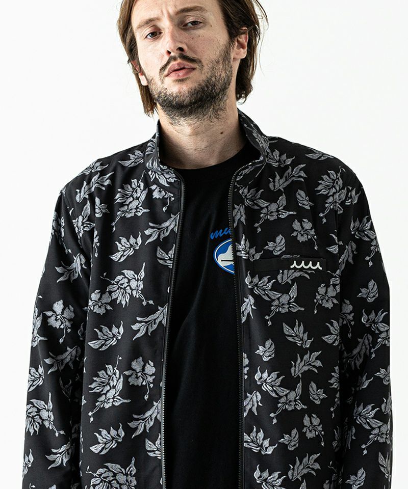 ACANTHUS x muta MARINE / Light Dry Stretch Jacket / ジャケット / BLACK BOTANICAL