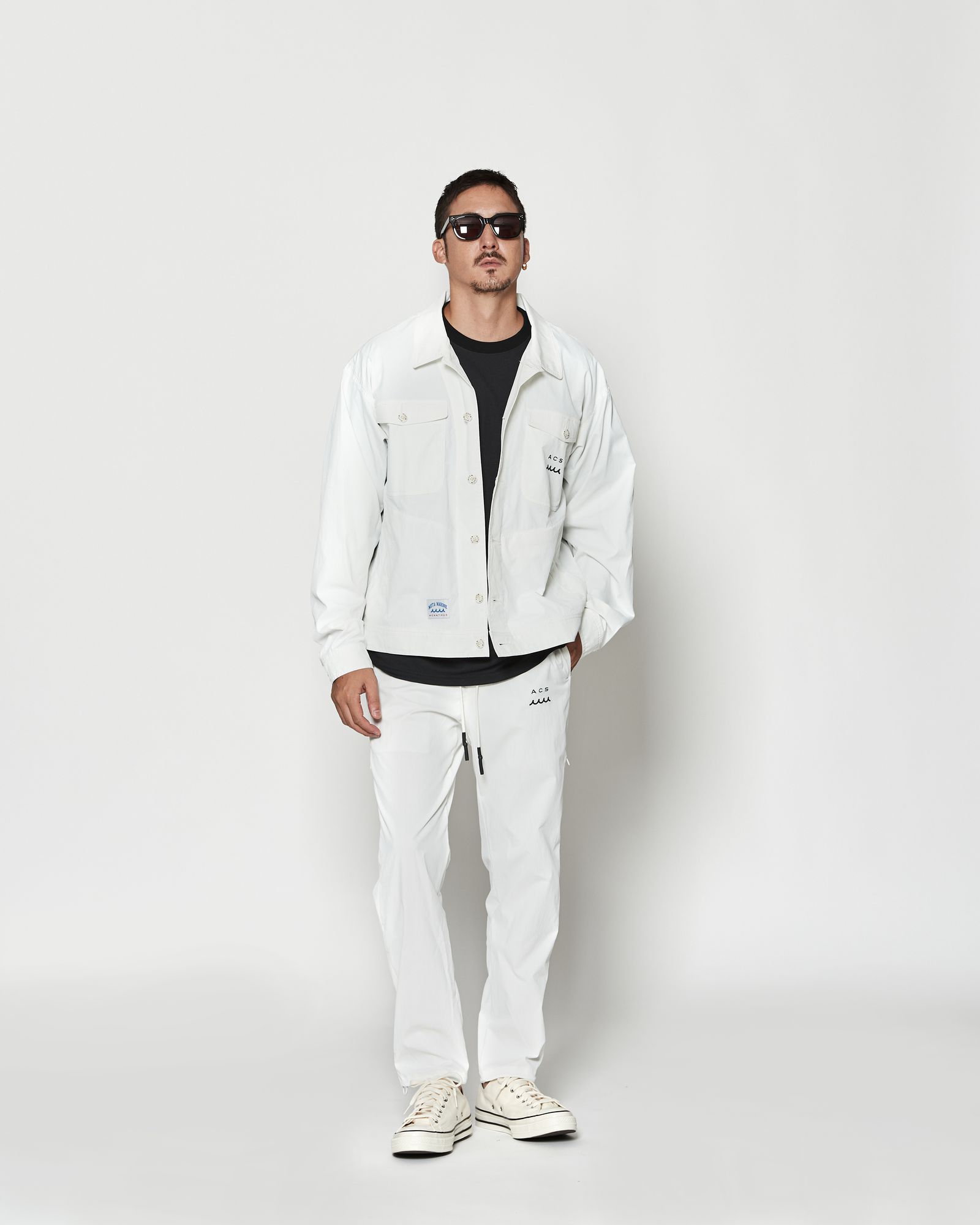 ☆先行予約☆muta MARINE × ACANTHUS  / トラッカージャケット / Trucker Jacket / WHITE【MA2601】