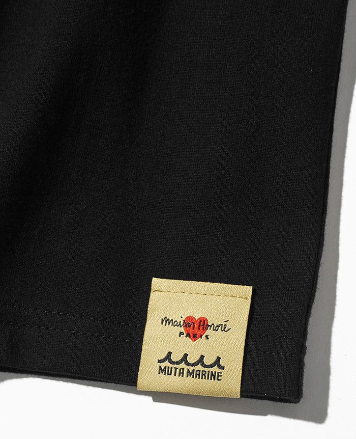 MAISON HONORE PARIS×MUTA MARINE / Tシャツ / Florent &  Concept(フローレント＆コンセプ) / ブラック