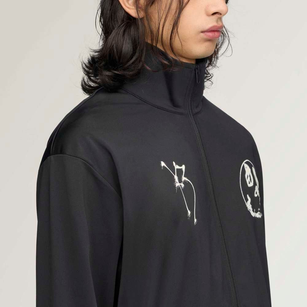 チト グラフィック トラック トップ / Y-3 CHITO GRAPHIC TRACK TOP / BLACK [KQ8595 -APPA26]