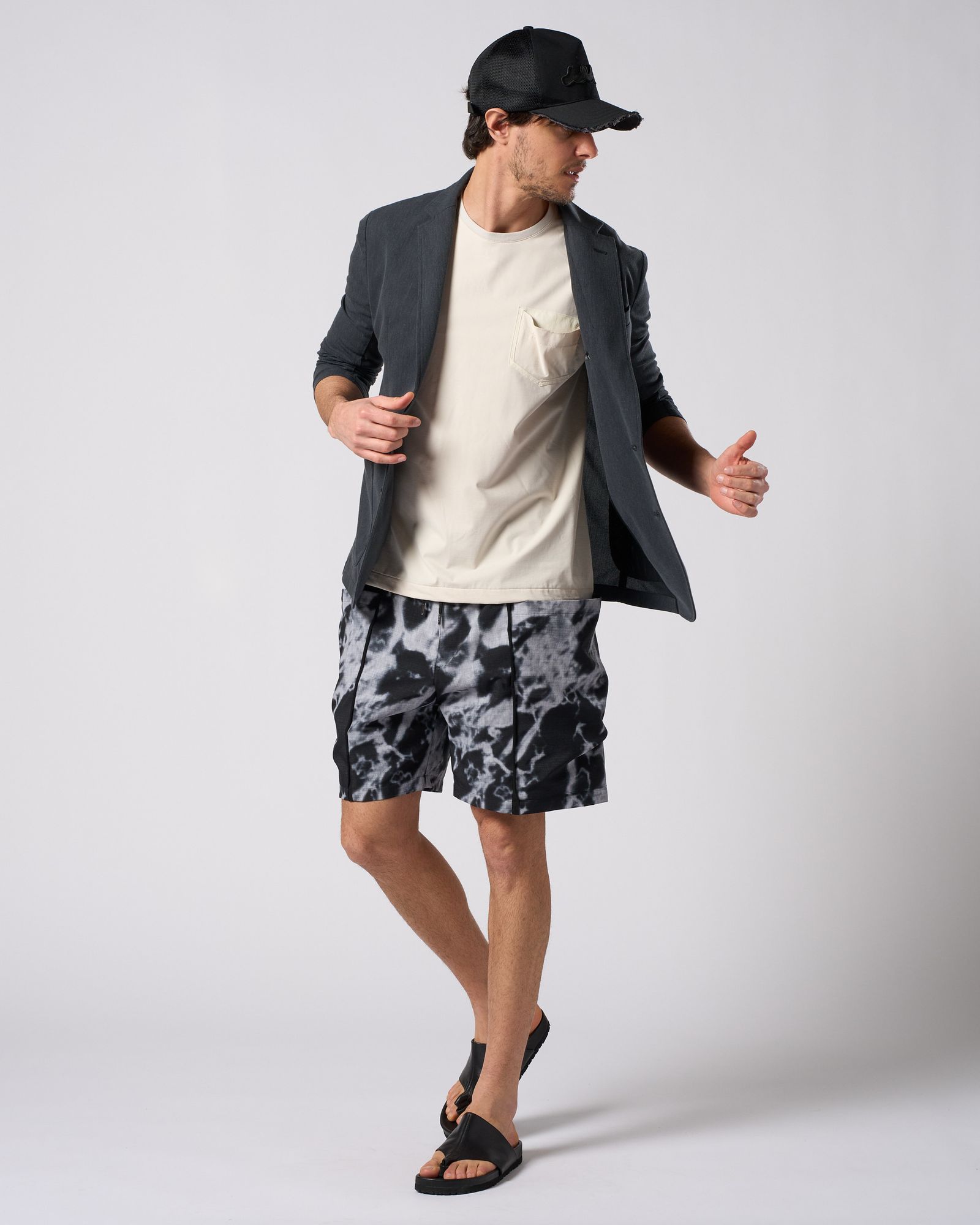 ☆先行予約☆ muta × wjk  / テーラードジャケット / smart jacket / CHARCOAL [203 mw01]