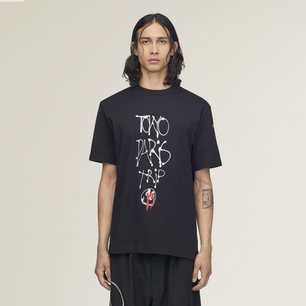 チト シティー グラフィック ショート スリーブ Tシャツ / Y-3 CHITO CITY GRAPHIC SHORT SLEEVE TEE / BLACK [KR1067 -APPA26]