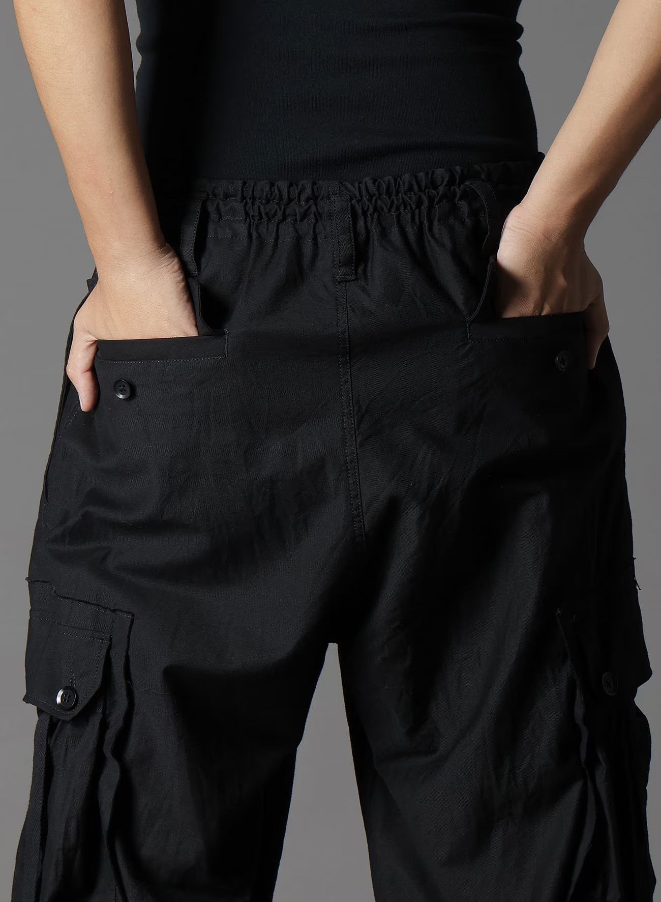 Ground Y ミリタリーカーゴパンツ 黒 ed824erG3RRC.jpg?width=768