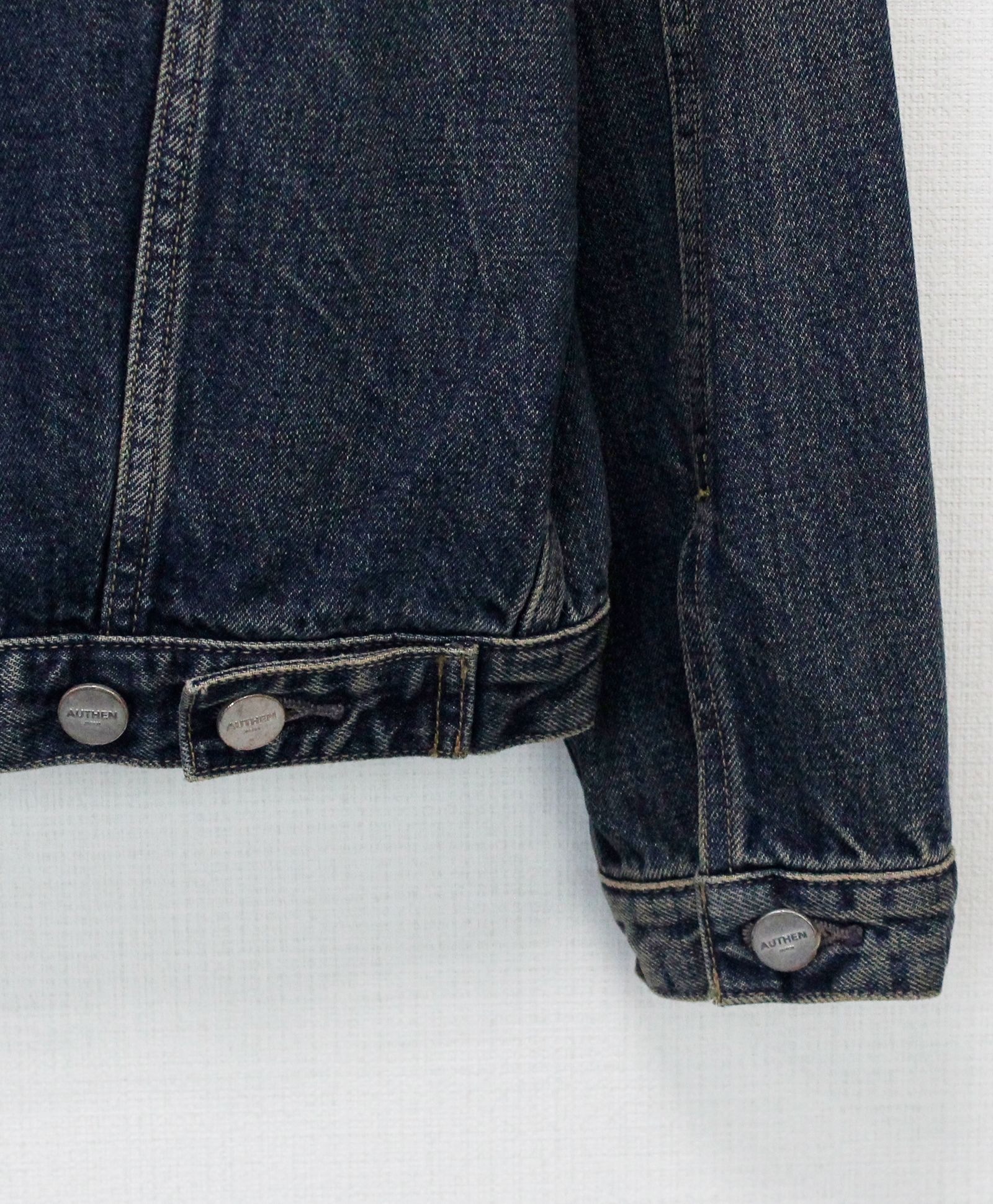 "ターク" トラッカージャケット / "TURK" TRUCKER JACKET  / DARK USED [AUT-095-059]