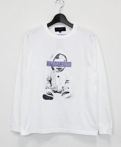 プリントロンT / SWALLOW LOGO HOODIE BABY LONG T-SHIRT / WHITE [SLLT063]