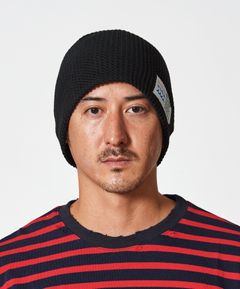 ACANTHUS × muta MARINE / muta Mesh Back Pool Knit CAP / ニットキャップ / BLACK 【MA2523】