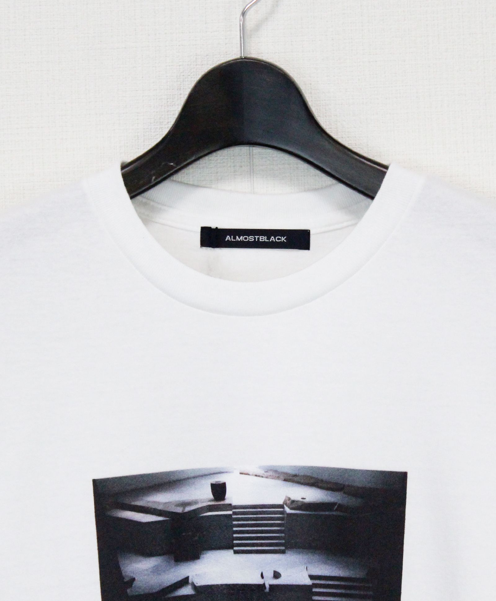 クルーネック プリントTシャツ / CREW NECK PRINT T  / WHITE [IN-CS06]