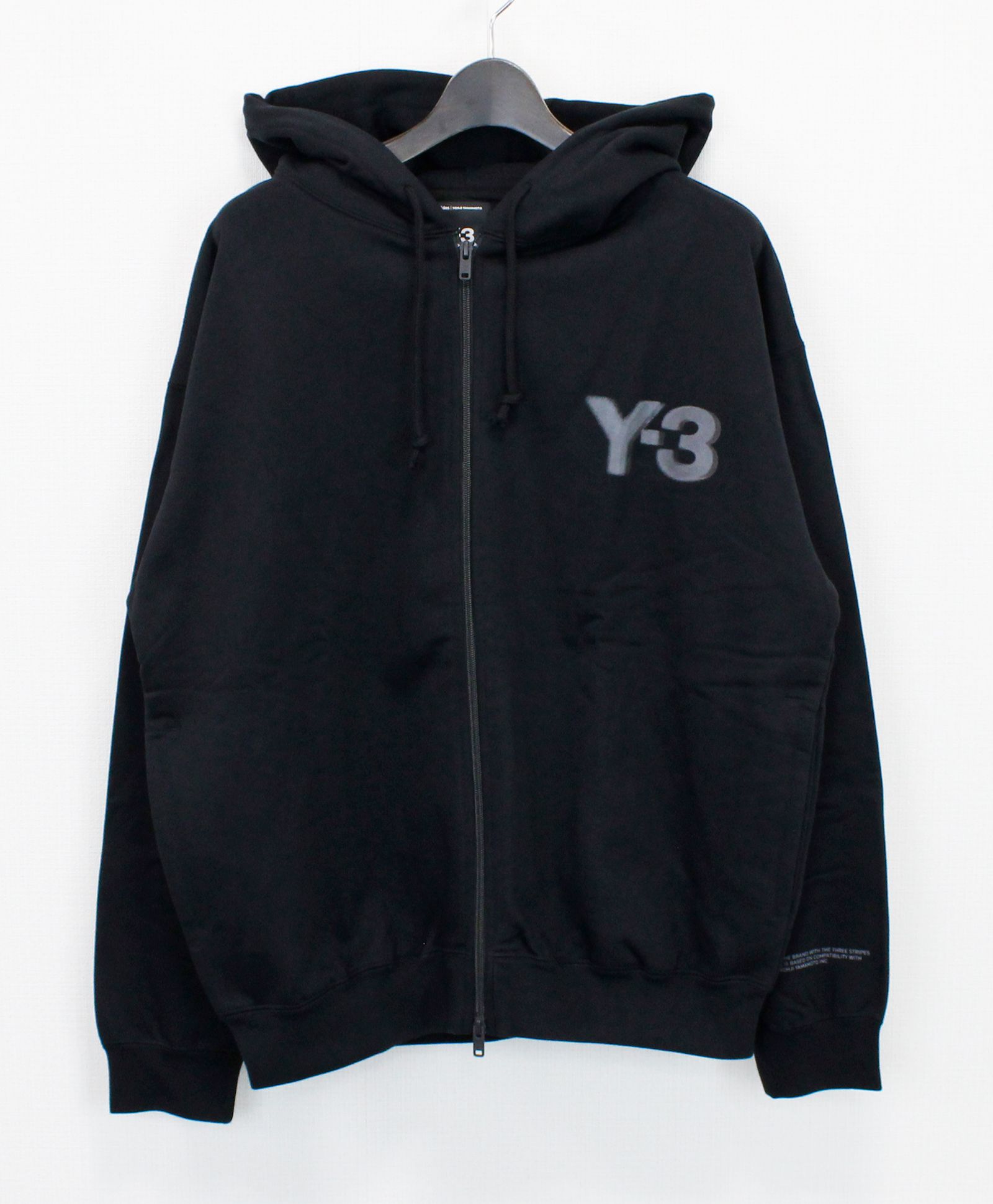 Y-3 - ロゴ ジップ フーディー / LOGO ZIP HOODIE / BLACK [JE9278-APPA24] | femt