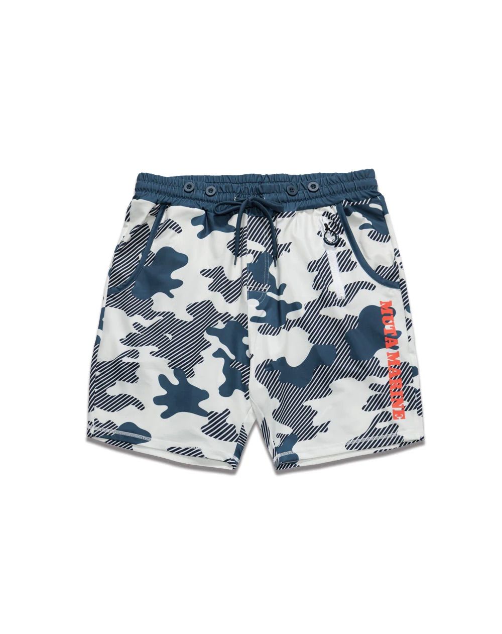 ラッシュショートパンツ (ダイアゴナルカモ) / ホワイト [MMTK-437055] ⭐︎4月29日より随時出荷⭐︎