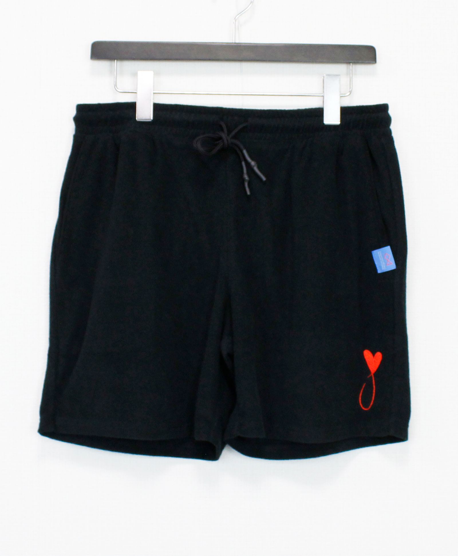 パイルハーフパンツ / Pile Half Pants / BLACK
