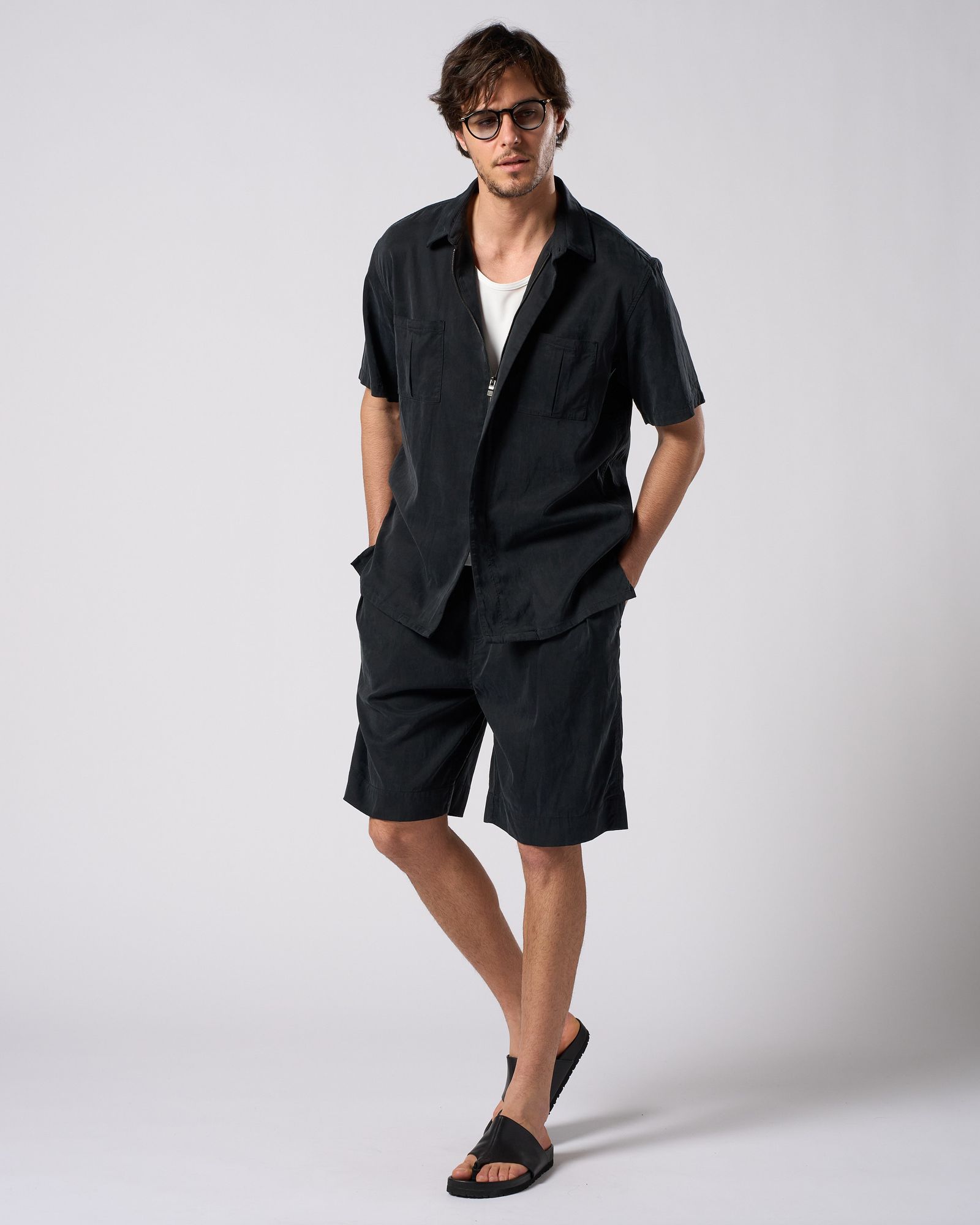 ☆先行予約☆ グルカイージーショーツ / gurkha easy shorts / BLACK [5218 cu01i]